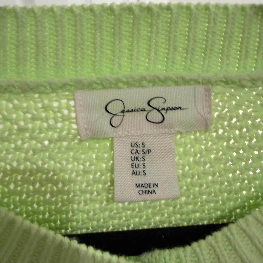 Jessica Simpson Women's Light Green Sweater